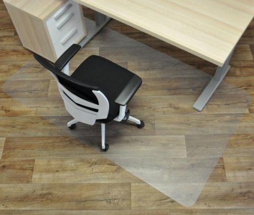 SMARTMATT-H Podložka pod kolečkovou židli na hladké povrchy - 90x120 cm Průhledná