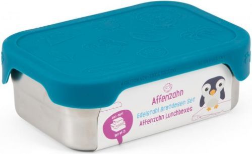 Affenzahn Lunchbox - petrol uni