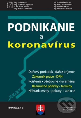 Podnikanie a koronavírus - Poradca s.r.o.