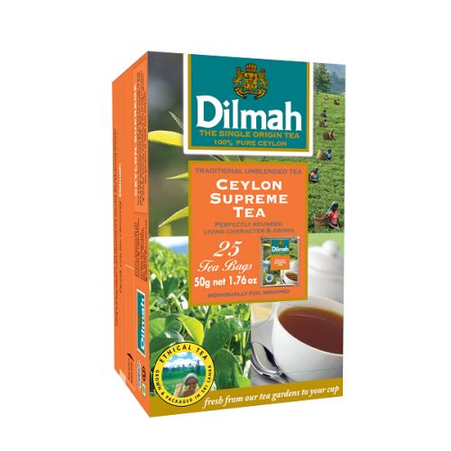 Dilmah (čaj) Čaj černý Ceylon Supreme 25sáčků DILMAH