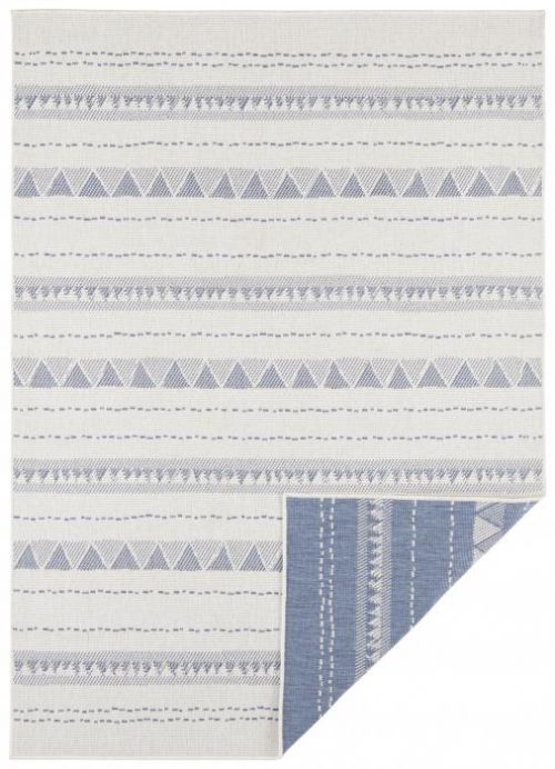 Bougari - Hanse Home koberce Kusový koberec Twin Supreme 103752 Cream/Blue - 80x150 cm Modrá
