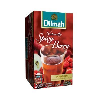 Čaj Naturally Spicy Berry 20 sáčků DILMAH