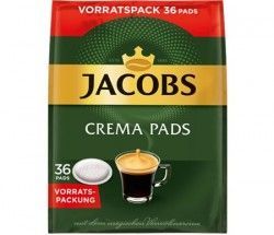 Jacobs (káva) Káva Jacobs Crema Pads Klassisch - pody -36 Ks