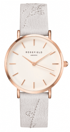 ROSEFIELD CITY BLOOM LILY WHITE - ROSE GOLD / 33MM
