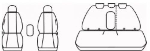 Automega Autopotahy HYUNDAI TUCSON, od r. 2015, Dynamic šedé