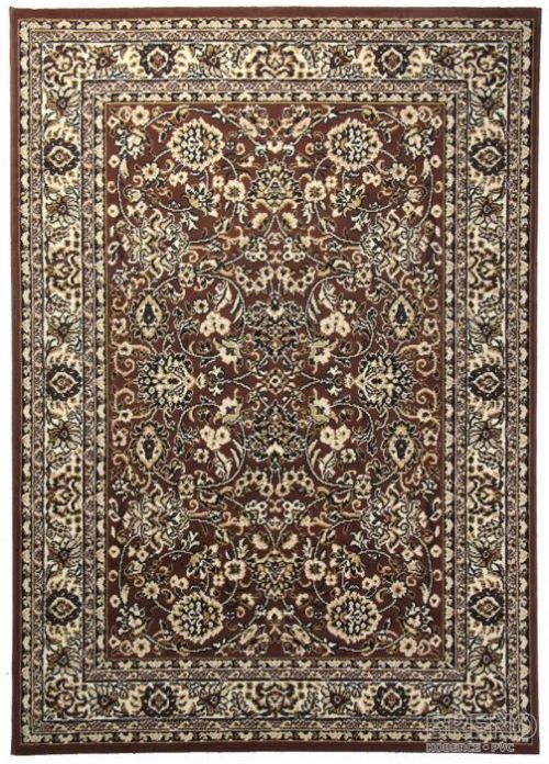 Sintelon koberce Kusový koberec Teheran Practica 59/DMD - 70x140 cm Hnědá