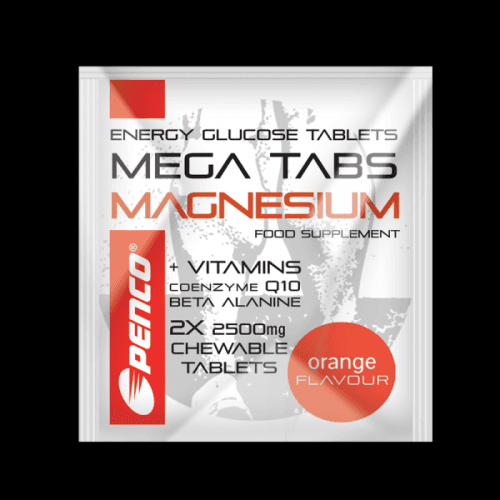 PENCO Hořčíkové tablety MEGA TABS MAGNESIUM 2 ks cucavá tableta