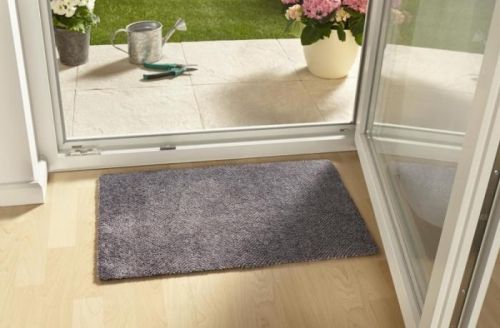 Hanse Home Collection koberce Rohožka Clean & Go 102502 - 45x67 cm Šedá