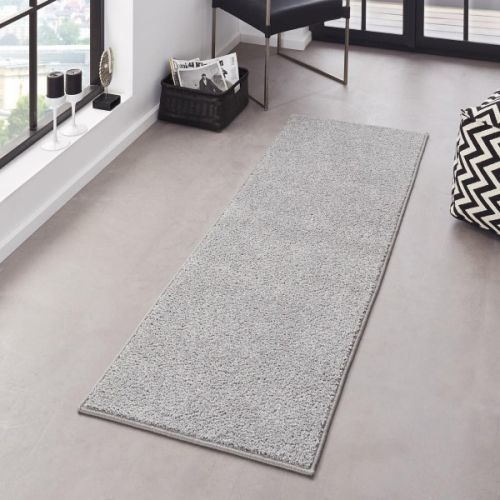 Hanse Home Collection koberce Kobercová sada Pure 102615 Grau - (3 díly; 2x 70x140 cm; 1x 70x240 cm) cm Šedá