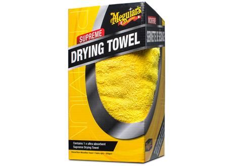 Automega Meguiar's Supreme Drying Towel - extra hustý a savý sušicí ručník z mikrovlákna, 76 x 55 cm, 920 g/m2
