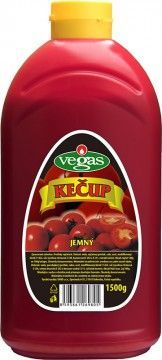 Kečup jemný 1,5 kg Vegas