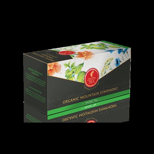 Prémiový bylinný čaj Organic Mountain Symphony 18x2g Julius Meinl