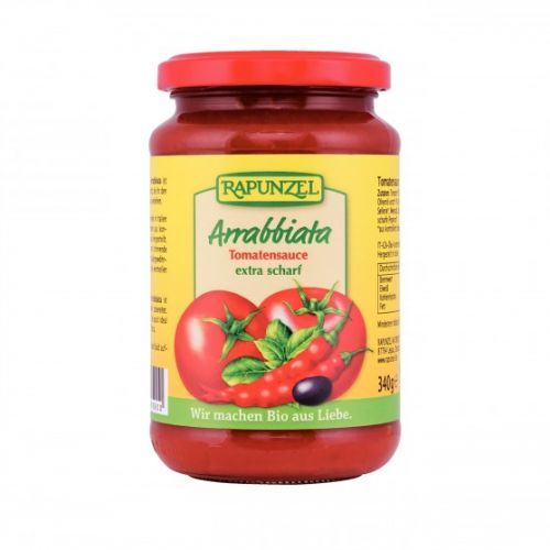 BIO Arrabbiata omáčka na těstoviny 340g Rapunzel