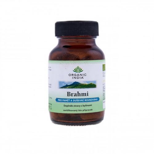 BIO Kapsle Brahmi 60 kapslí Organic India