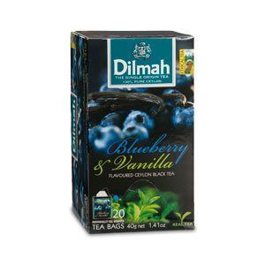 Dilmah (čaj) Čaj černý borůvka + vanilka 20sáčků DILMAH