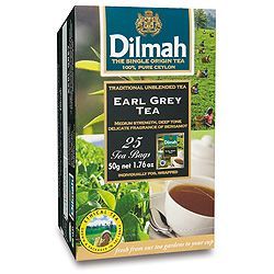 Dilmah (čaj) Čaj černý Earl Grey 25sáčků DILMAH