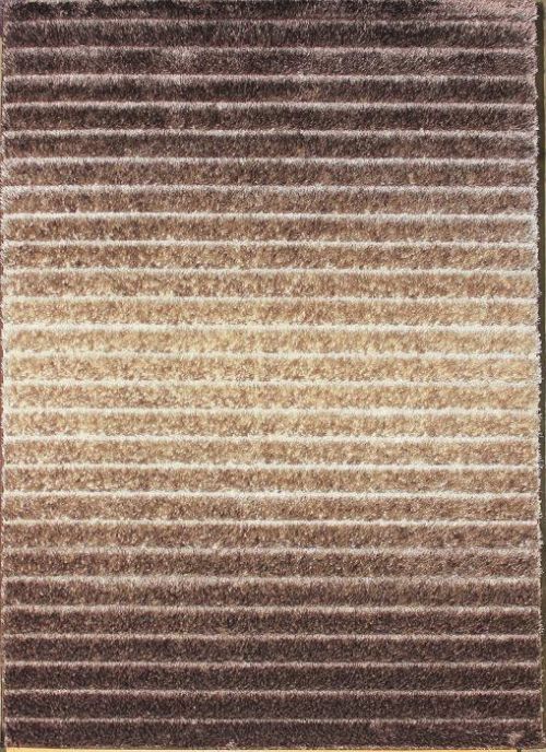 Berfin Dywany Kusový koberec Seher 3D 2607 Brown Beige - 60x100 cm Béžová
