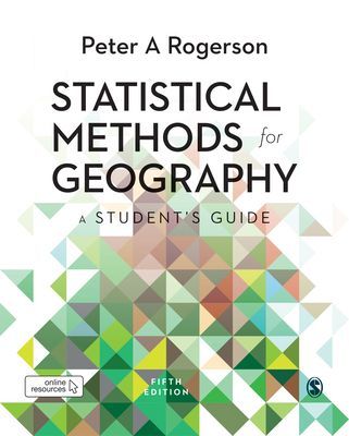 Statistical Methods for Geography - A Student's Guide (Rogerson Peter A.)(Paperback / softback)