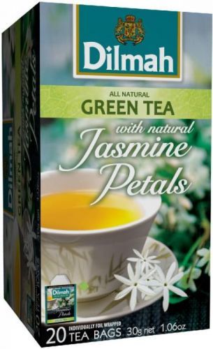 Dilmah (čaj) Čaj zelený Jasmín 20 sáčků DILMAH