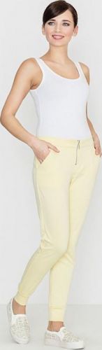 LENITIF Dámské žluté kalhoty  K153 velikost: XS