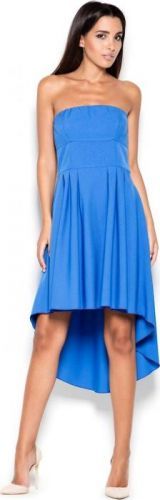 LENITIF Dámské modré šaty  K031 velikost: XL
