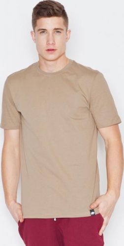 VISENT Béžové bavlněné tričko V001 Beige velikost: 2XL