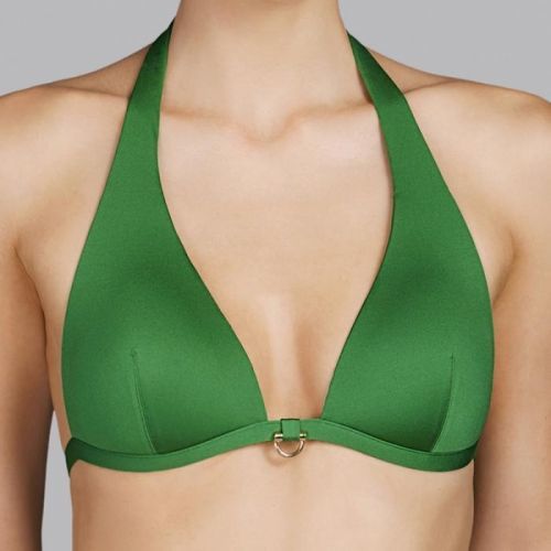 plavky dvoudílné triangle vyztužené green swimwear 75B