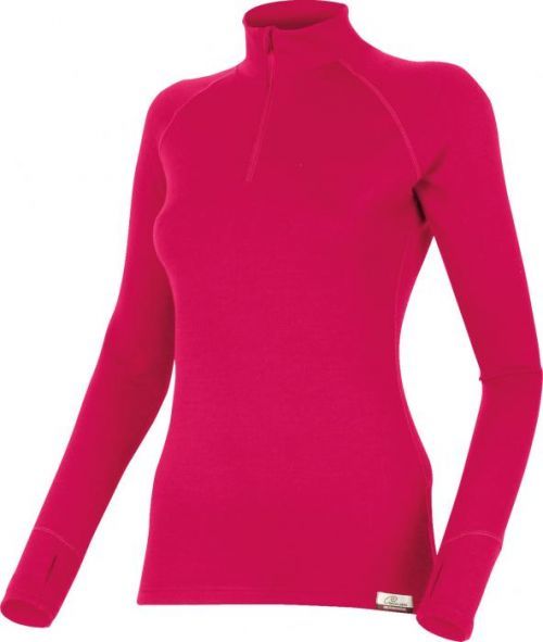 Lasting LAURA 4747 růžová vlněná merino mikina Velikost: L