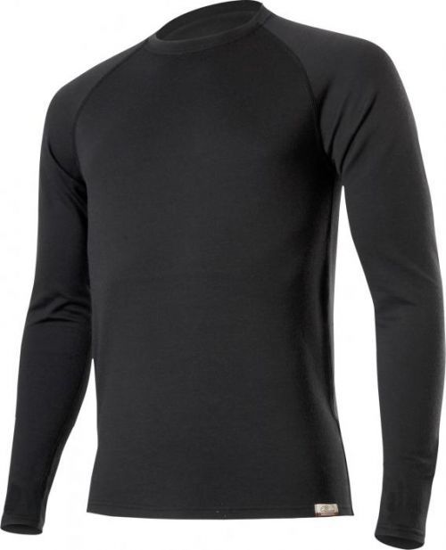 Lasting WITY 9090 černá vlněná Merino mikina Velikost: L