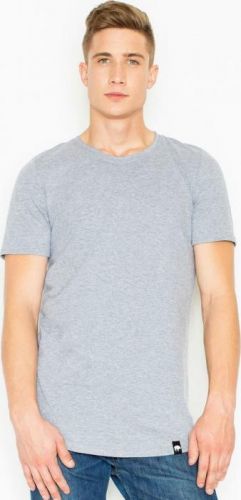 VISENT Šedé bavlněné tričko V025 Grey velikost: L