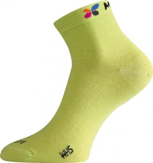 Lasting WHS 698 zelená merino ponožka Velikost: (38-41) M