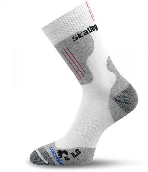 Lasting ILB 001 bílá Inline ponožky Velikost: (42-45) L