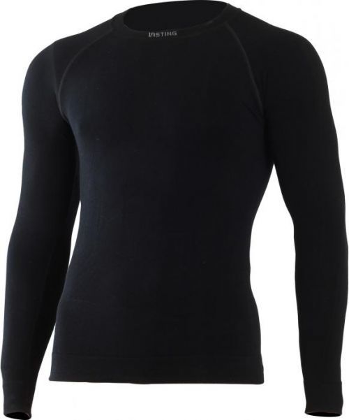 Lasting WOLF 9090 černá bezešvé Merino triko Velikost: L/XL
