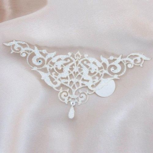 šperk na tělo - Alhambra bílá uni