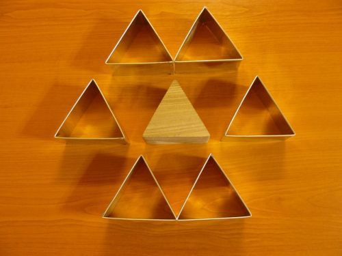 Formy na semifreda - trojúhelník
