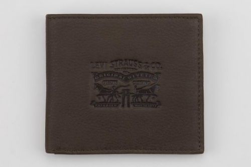 Levis pánská kožená peněženka 77173-0362 Hnědá