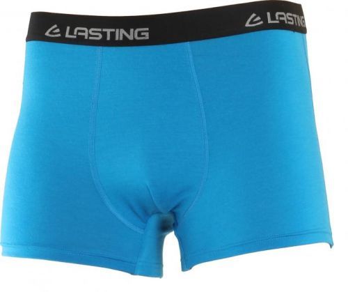 Lasting NORO 5151 modré vlněné merino boxerky Velikost: XXXL