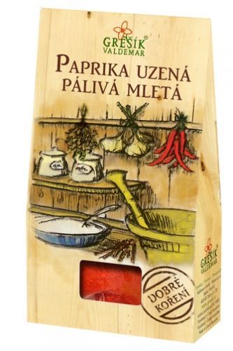 Koření Paprika uzená PÁLIVÁ mletá 30g