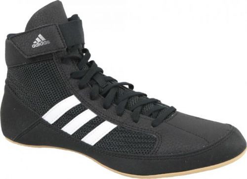 Dětská zápasnická obuv adidas HVC - černá/hnědá 3,5