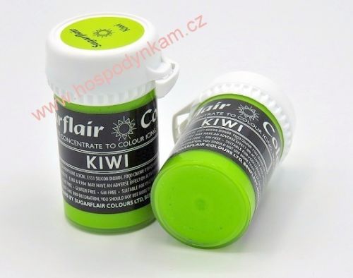 Gelová barva Sugarflair Kiwi 25g