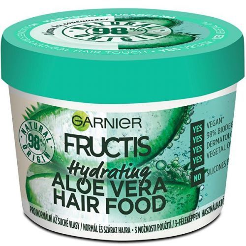 Garnier Hydratační maska pro normální až suché vlasy Fructis  390 ml