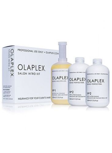 Olaplex Sada Pro Barvené Nebo Chemicky Ošetřené Vlasy (Salon Intro Kit) 3 X 525 Ml