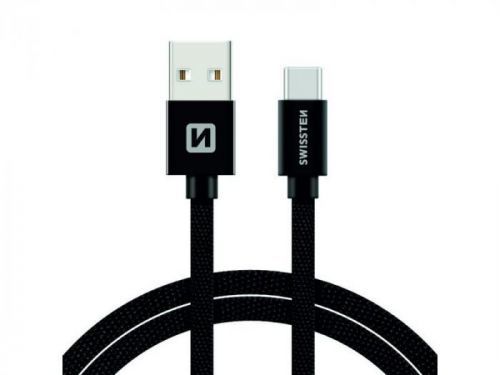 Kabel SWISSTEN USB/USB-C 1,2M černý