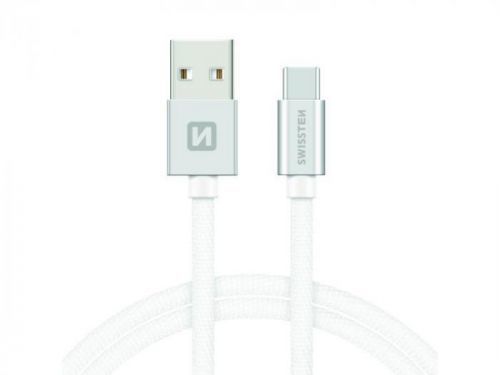Kabel SWISSTEN USB/USB-C 1,2M stříbrný