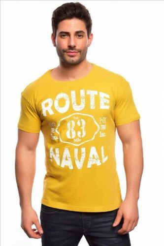 Tričko Spartans History Route Naval - žluté, XL