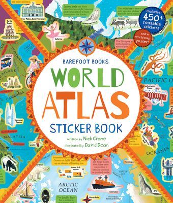 World Atlas Sticker Book(Book)