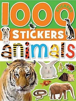 1000 Stickers: Animals [With Sticker(s)] (Make Believe Ideas Ltd)(Paperback)