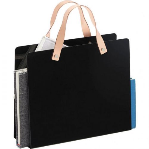 Stojan Na Noviny Černá Barvy Mosazi Xora