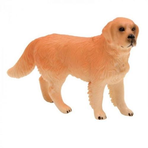 B - Figurka Zlatý retrívr 10 cm