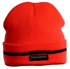 Zimní čepice TURIA  oranžová